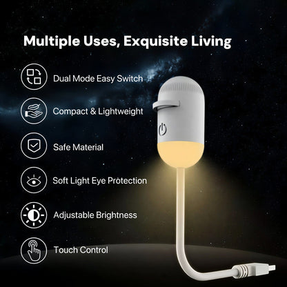 2-in-1 Nachtlamp en Galaxy Projector