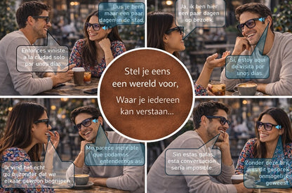 Smart Glasses met AI, Camera en Audio