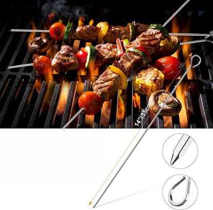 Grill Set Pro - Roestvrijstalen BBQ gereedschap set 18 delig