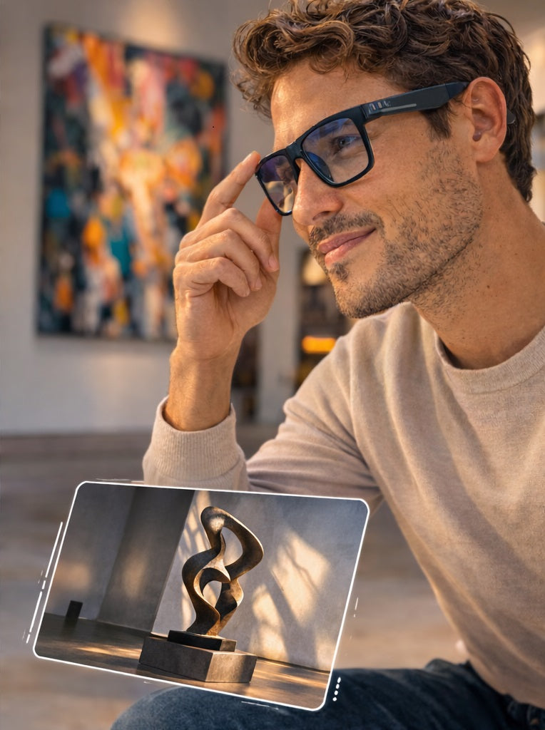 Smart Glasses met AI, Camera en Audio