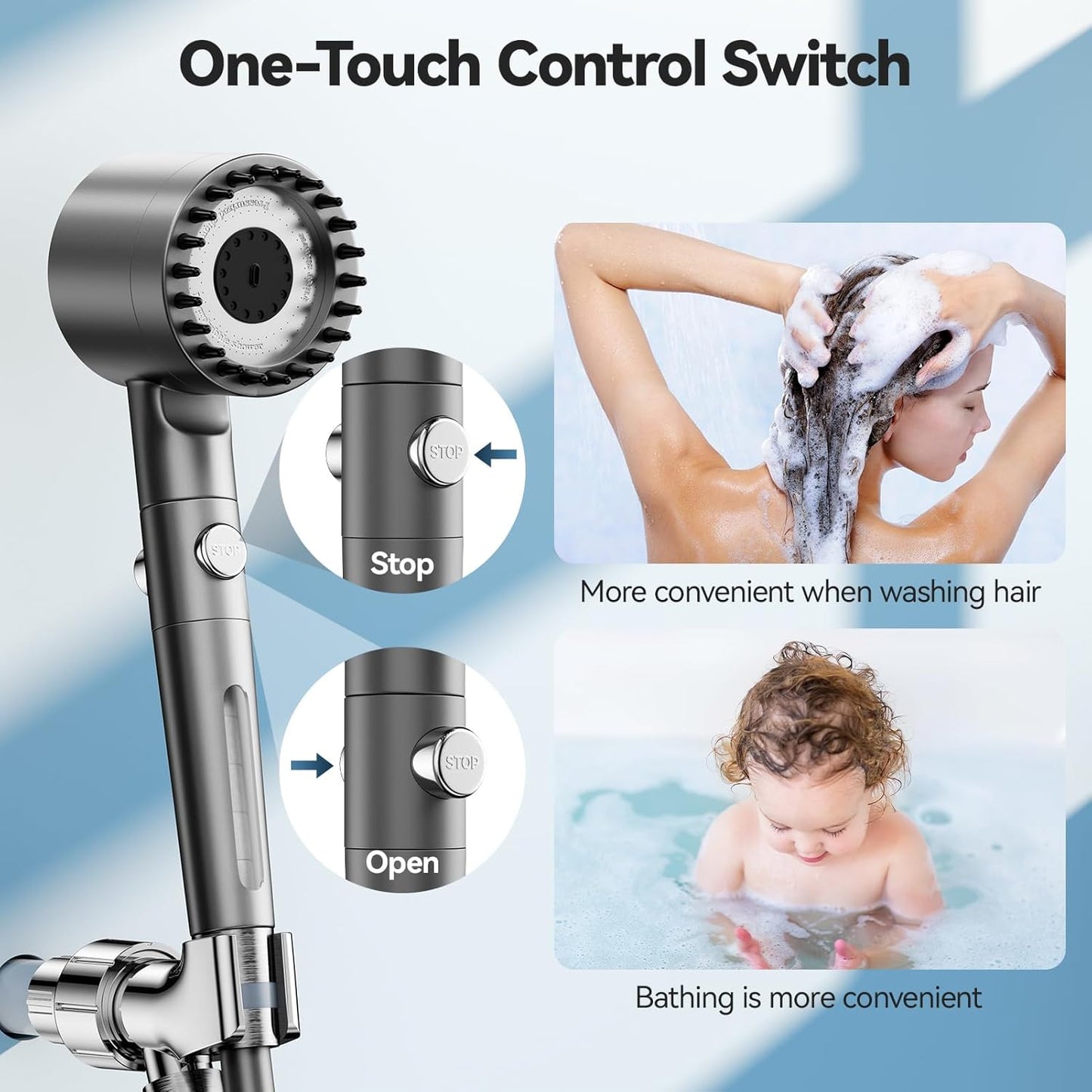 SensaShower™ Innovatie, kracht en ontspanning in één douchekop