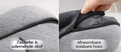 TravelEase™ Comfort Nekkussen (incl. Gratis Slaapmasker)