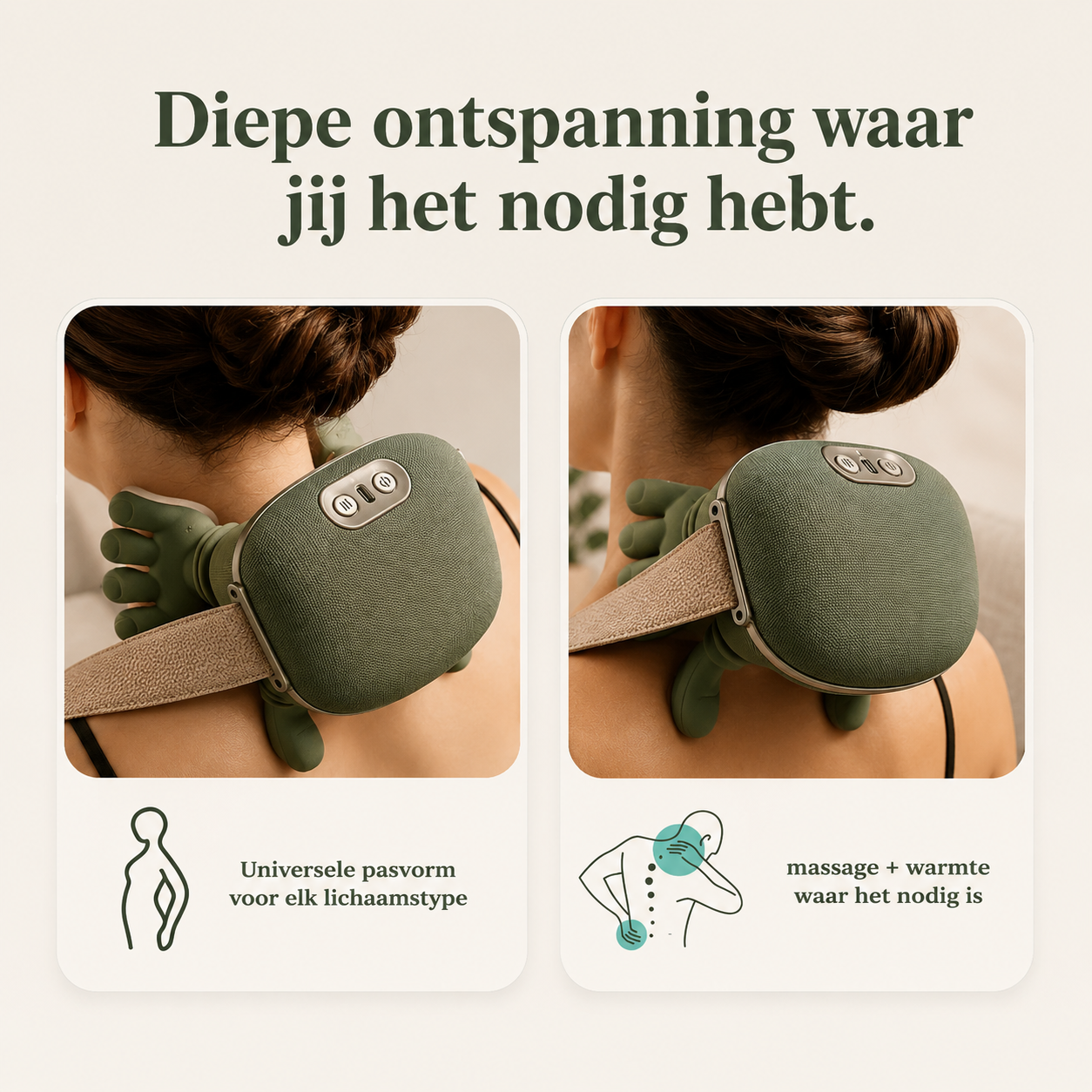 Massage Turtle | Ontspanning voor nek & schouders