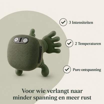 Massage Turtle | Ontspanning voor nek & schouders