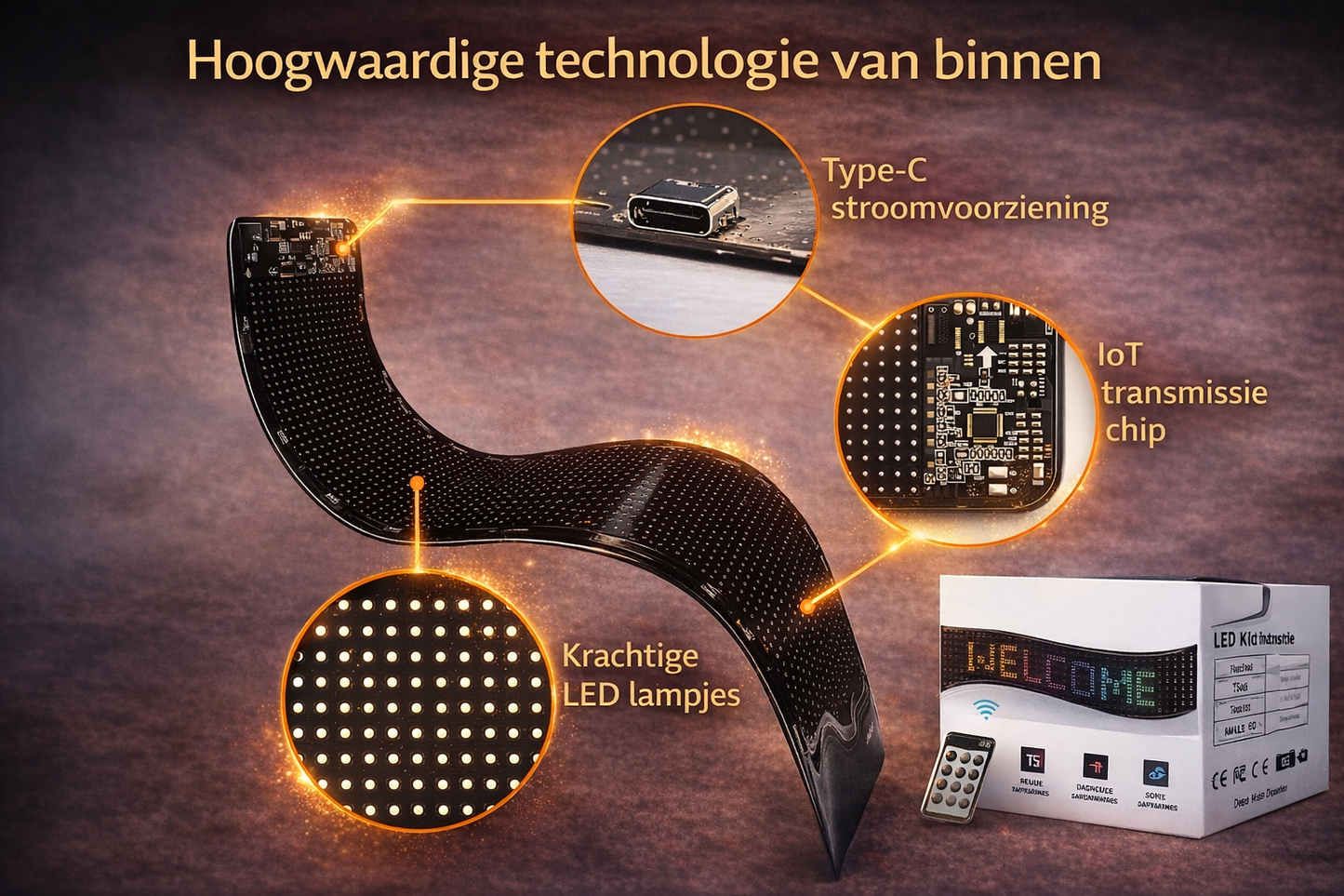 NightEyes™ LED Auto Display (Set 2 stuks)