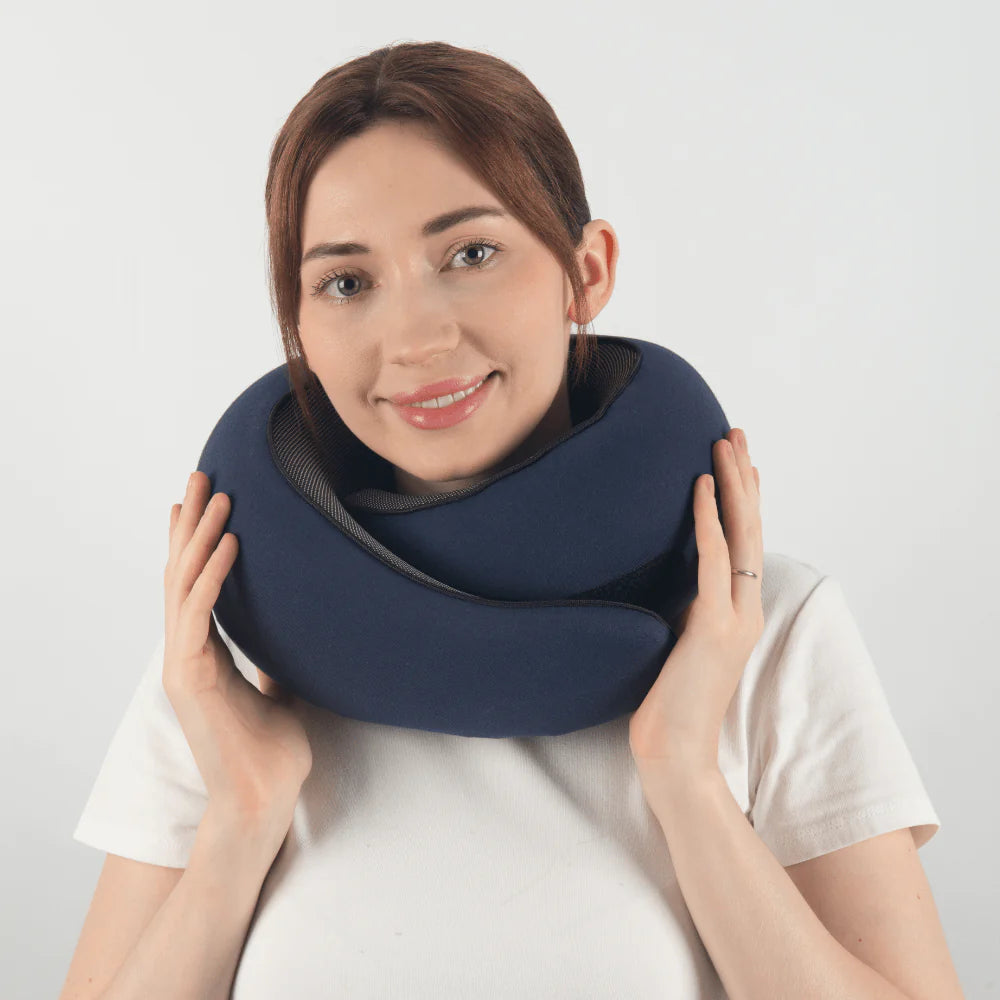 TravelEase™ Comfort Nekkussen (incl. Gratis Slaapmasker)