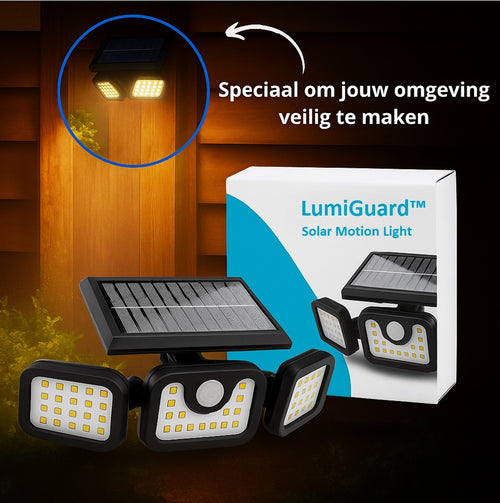 LumiGuard™ Solar Motion Light