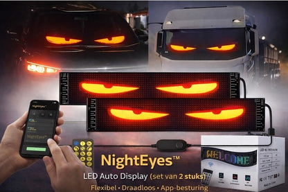 NightEyes™ LED Auto Display (Set 2 stuks)