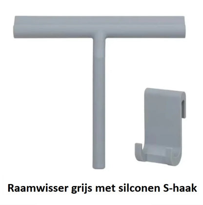 Siliconen Raamwisser met houder