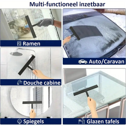 Siliconen Raamwisser met houder