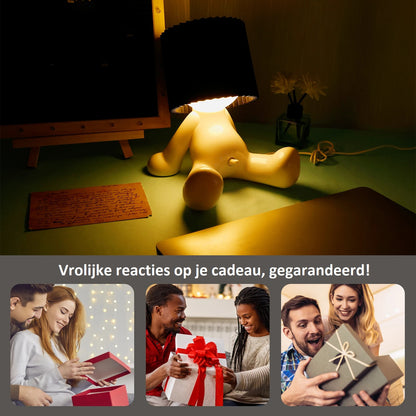 Sir Sitalot™ de tafellamp die liever blijft zitten