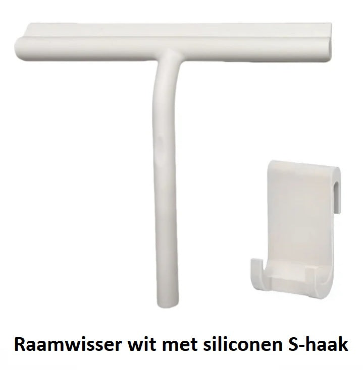 Siliconen Raamwisser met houder