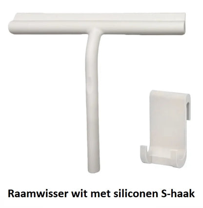 Siliconen Raamwisser met houder